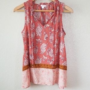Springy Flowy Floral Tank